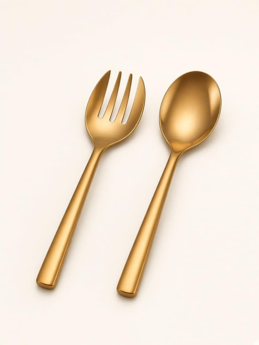 Everyday Serving Fork and Spoon